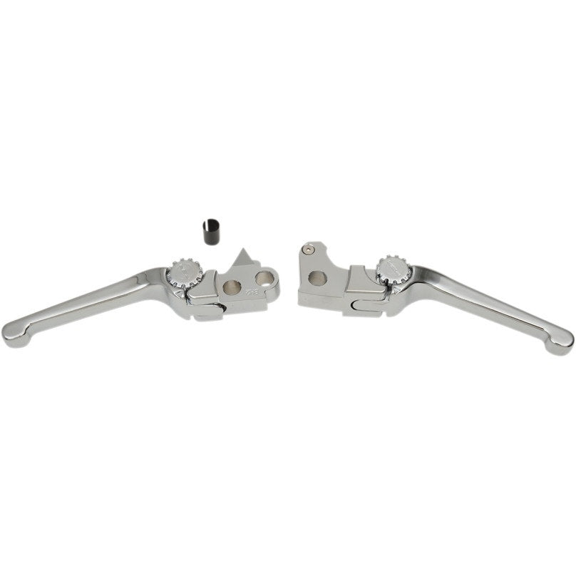PSR 12-00657-20 Chrome Anthem Adjustable Brake Clutch Lever Set 03