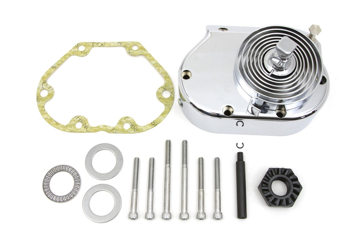 V-Twin 17-0858 Chrome Kick Starter Kit Harley Davidson Softail