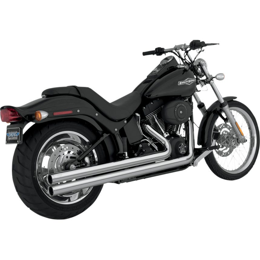 Vance & Hines Big Shot Long Exhaust for 86-11 Harley Softail