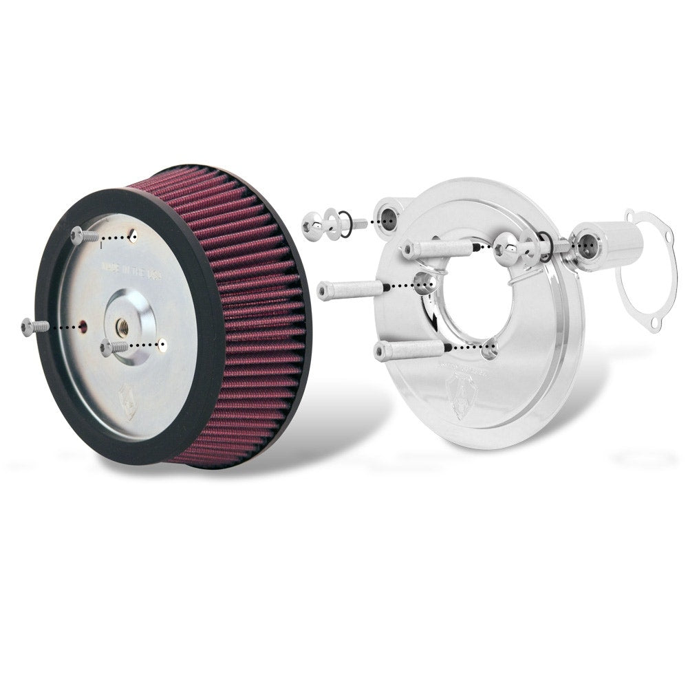 Arlen Ness Big Sucker Stage 1 Air Cleaner Kit for Harley Twin Cam