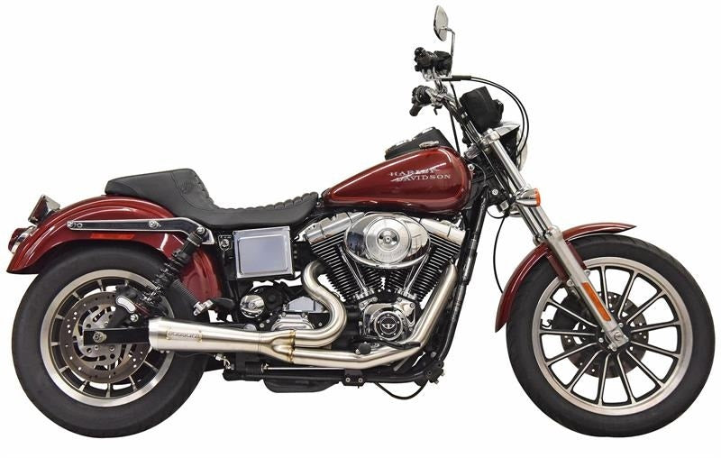 Bassani 1D5SS Ripper 2n1 Exhaust System Stainless Steel Harley
