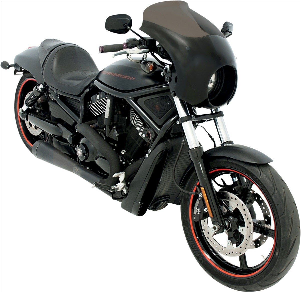 Memphis Shades Factory Finish Bullet Fairing for Harley V-Rod