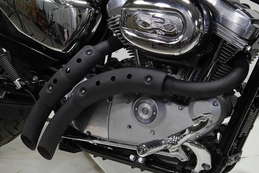 Python スリップオン スポーツスター 04-13 V-Twin 30-1286 Black 2