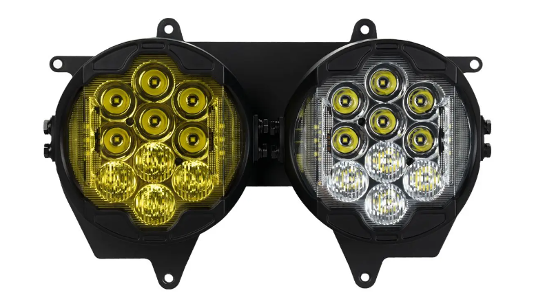 Hogworkz Harley® Road Glide Sabertooth™ Performance LED Headlight