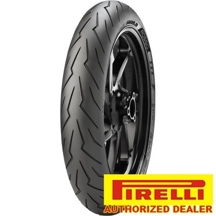 Pireli Diablo Rosso III 120/70ZR17 (58W) Front Motorcycle Tire