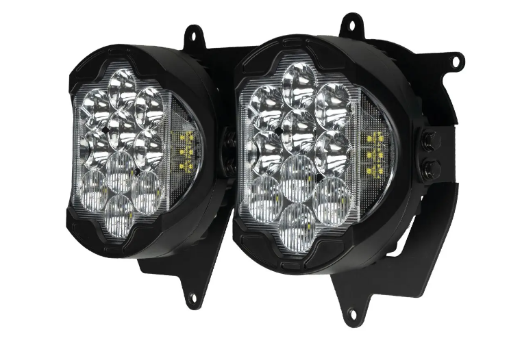 Hogworkz Harley® Road Glide Silvertooth™ Performance LED Headlight