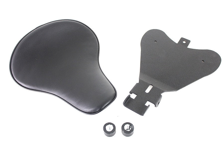 Corbin Gentry Bates Smooth Leather Solo Seat 47-0486 Harley