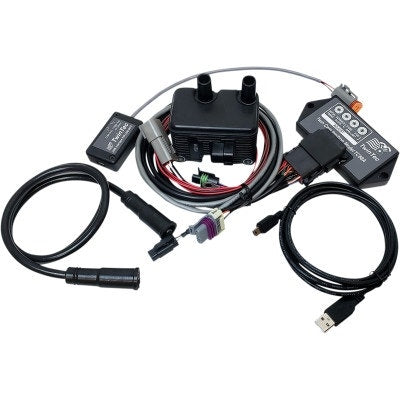 Daytona Twin Tec Black Universal 7mm Spark Plug Wires for Harley