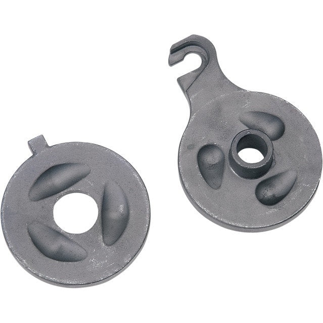 GGTE Power Clutch Easy Lever Pull Ramp Reduced Effort Clutch Kit für 1987-up Harley Big Twin Dyna Softail Touring & M8 Modelle mit Mechanischer Kupplung