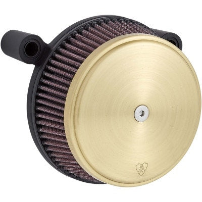 Arlen Ness 18-743 Brass Big Sucker Stage 1 Air Cleaner Harley