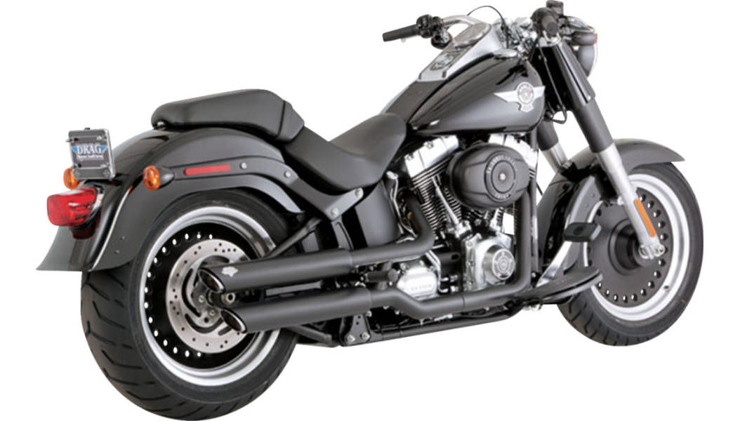 Vance Hines Black Twin Slash Round 3