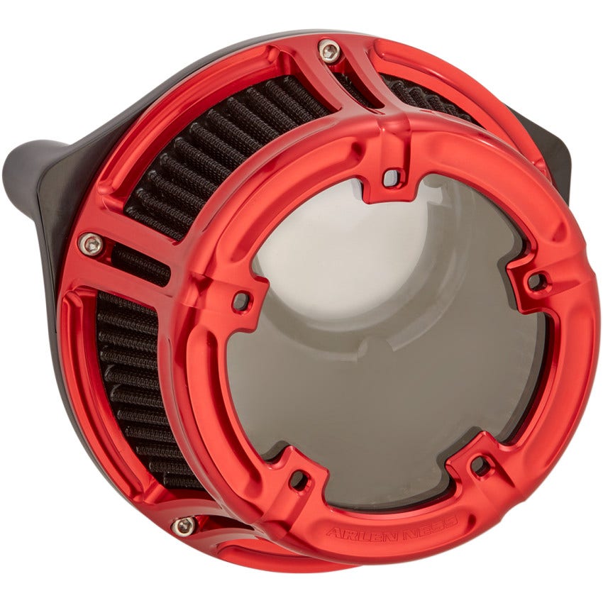 Arlen Ness Methodクリアシリーズエアクリーナー Arlen Ness Method Clear Series Stage 1 Air Cleaner for Harley