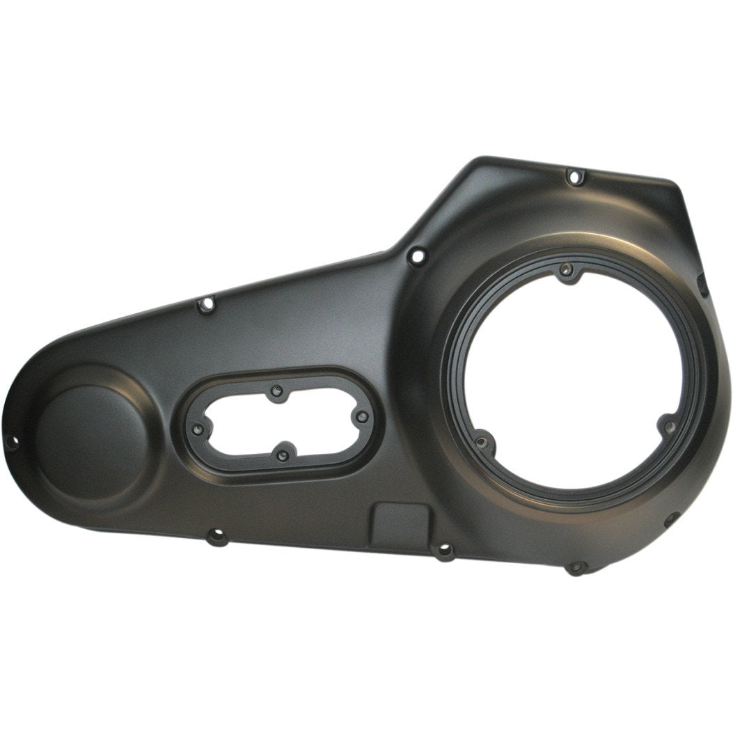 Drag Satin Black Outer Primary Cover 8 Hole Harley Shovelhead FX
