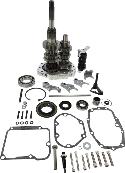 Baker Drivetrain Overdrive 6-Speed Gear Set OD6-401P-02 Harley