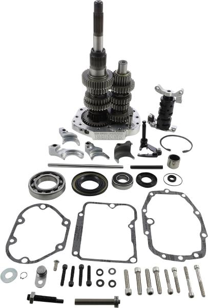 Baker Drivetrain Overdrive 6-Speed Gear Set OD6-401-02 Harley Twin