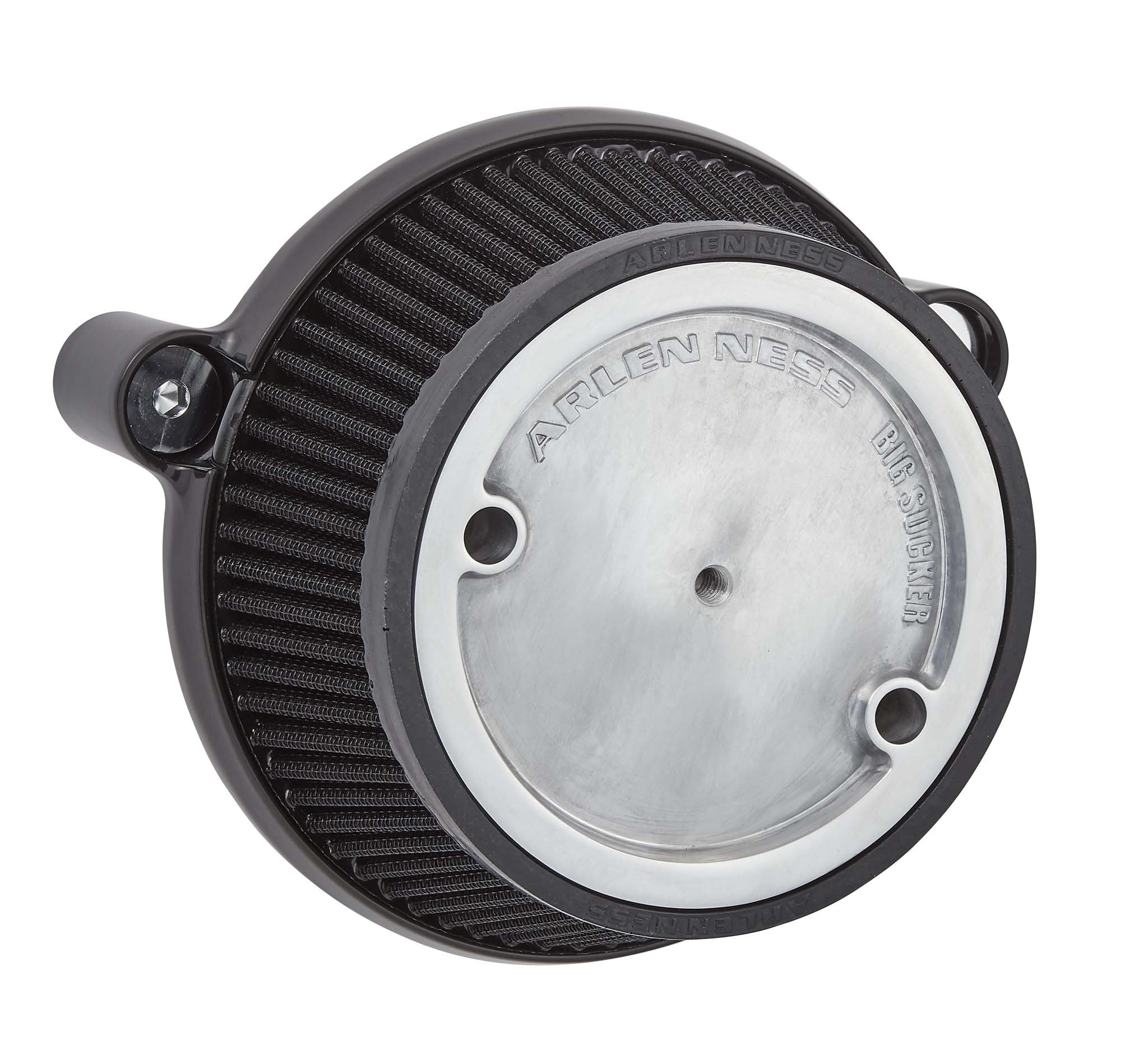 Arlen Ness 18-318 Black Big Sucker Stage 1 Air Cleaner for Harley
