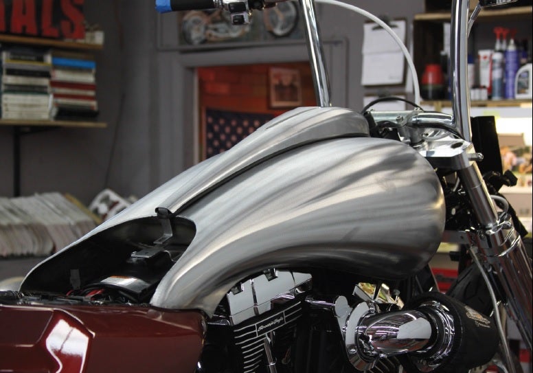 Paul Yaffe Bagger Nation Stretched Razor Back 6.5 Gallon Gas Tank