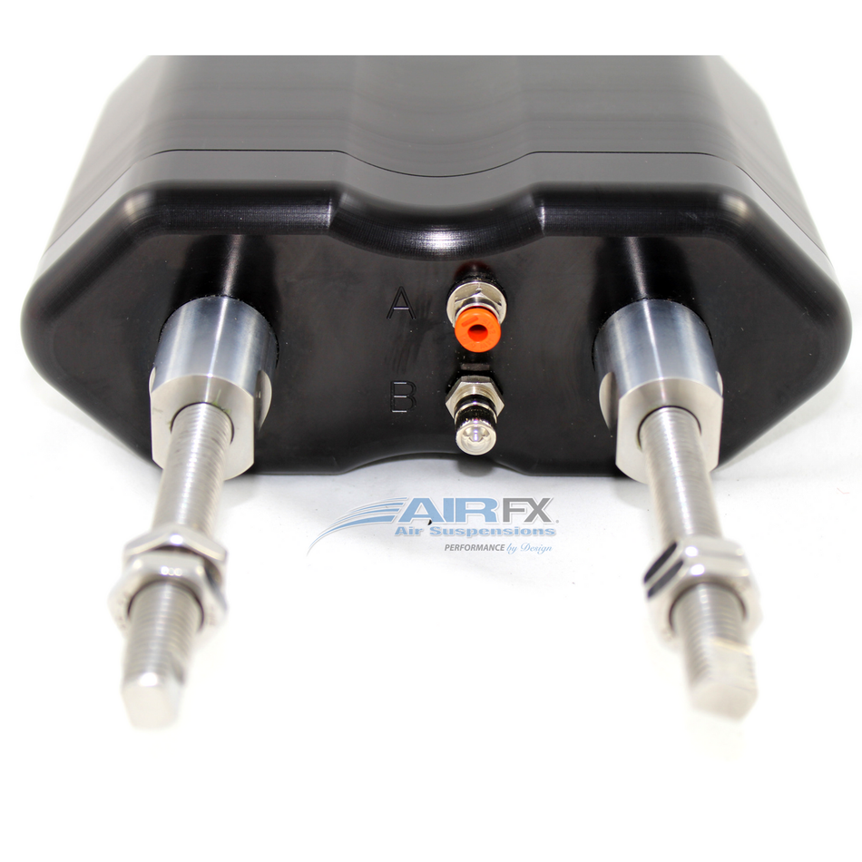 AirFX Black Rear Air Ride Suspension Shock Harley Softail TC 00-17