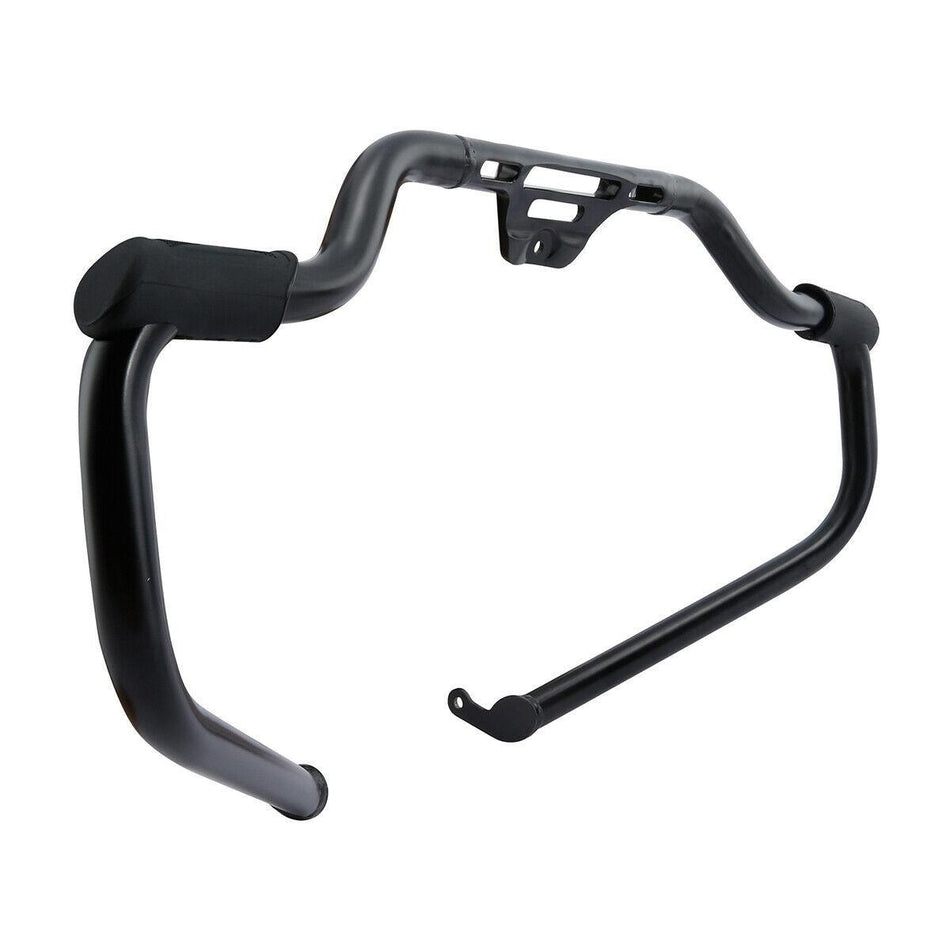 Hogworkz Black 1.25" Engine Guard Crash Bar Harley FL Softail M8 18-Up