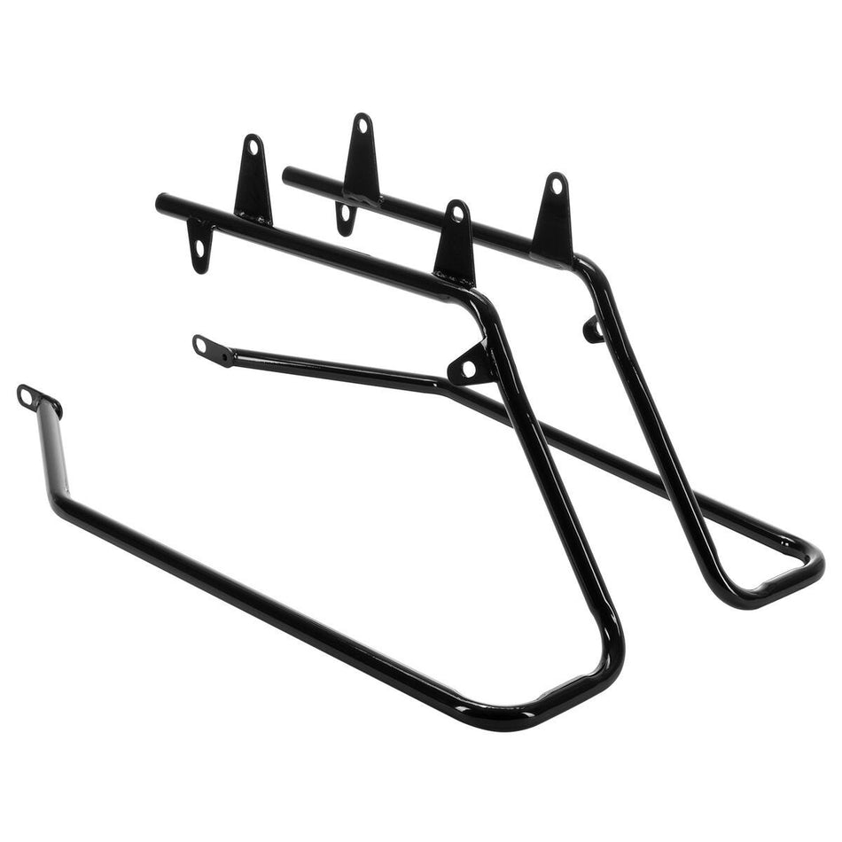 Hogworkz HW167221 Black Stretched Saddlebag Conversion Kit Harley Softail 84-17