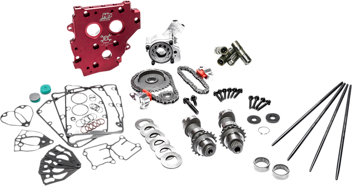 Feuling HP+® Chain Drive Conversion Kit with Hydraulic Tensioners for 1999-2006 Harley-Davidson Touring / Softail / Dyna