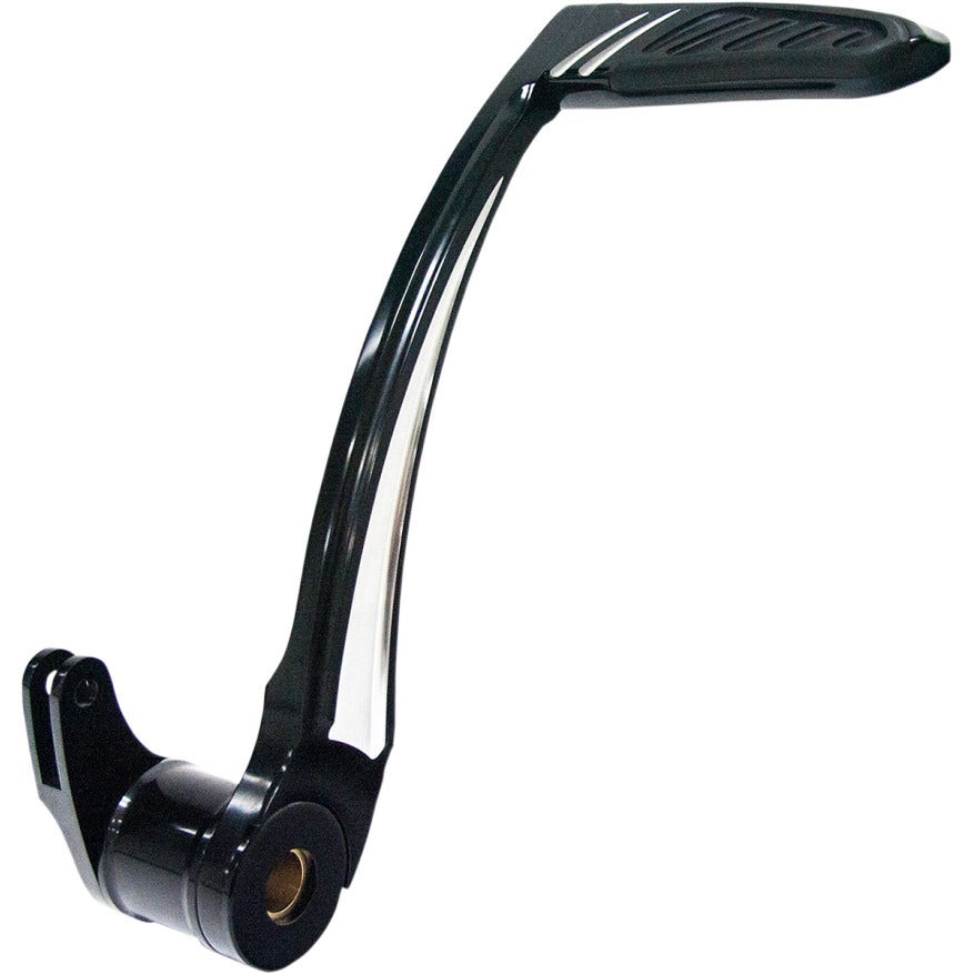 Performance Machine Black Contrast Cut Contour Brake Lever for 14-15 Harley Touring | 0032-1082-BM