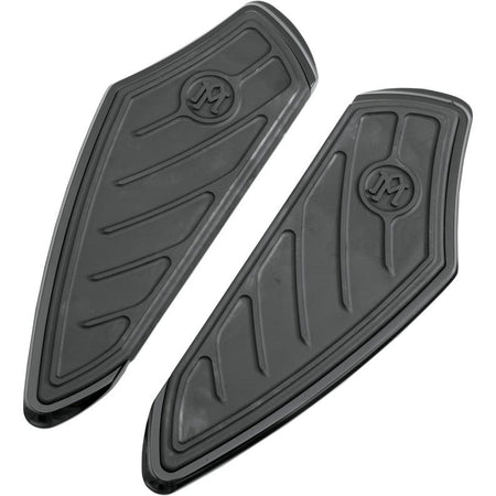 Performance Machine Black Contour Driver Floorboards for 97-14 Harley FLH/T FLST - 0036-1000-B