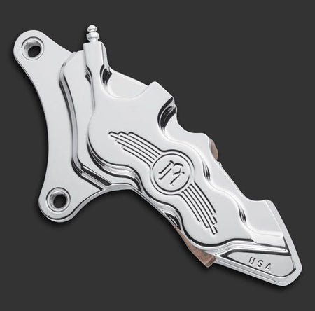 Performance Machine Front Left 6-Piston Chrome  Brake Caliper for Harley 13" | 0051-2913-CH