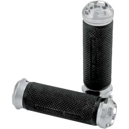 Performance Machine Apex Chrome TBW Grips For Harley Davidson Models 08-15| 0063-2044-CH