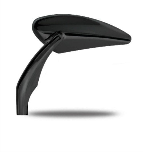 Performance Machine PM Black Left Side Torque Handlebar Mirror Harley / Metric