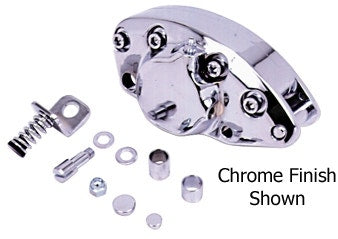 V-Factor Chrome Single Piston Rear Caliper OE Rep 44011-81 Harley Big Twin 81-82