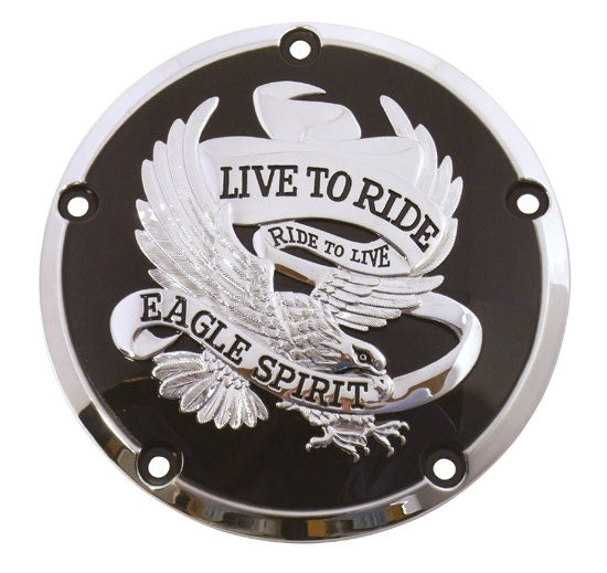 Live To Ride Eagle Primary Clutch Derby Cover 78163 Harley Twin Cam 99-16