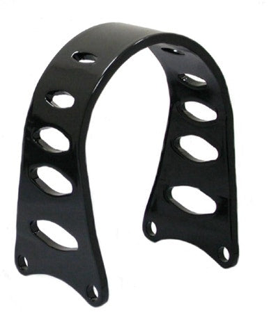 Black Custom Fork Steel Brace Harley Narrow Glide 19" / 21" Wheel 36222