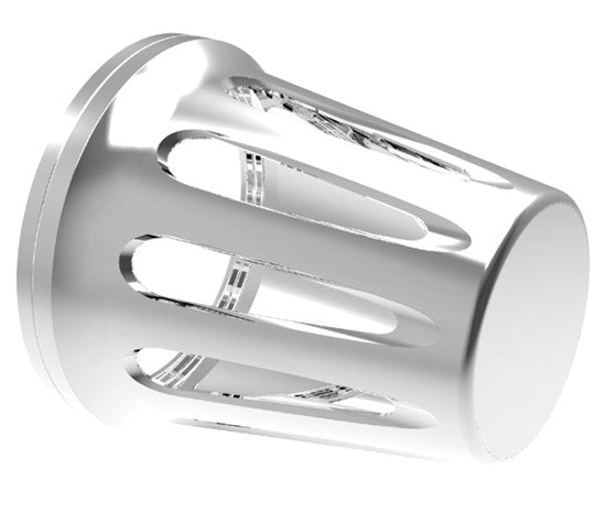 V-Factor Chrome Mass Flow Intake Kit Conical Cover 28740-10 Big Twin & Sportster