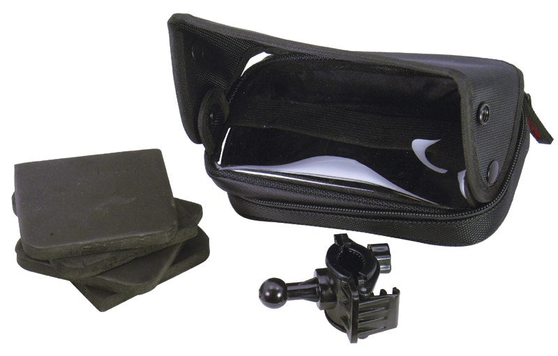 Mid USA 41113 Handlebar GPS or Smartphone Cases & Mount w/ Visor Universal