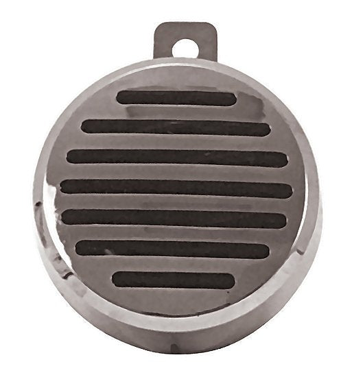 Chrome 12 Volt 3.5" Horn OE Rep 9043-83A Harley Softail Dyna Sportster Touring