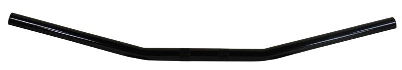 Mid USA 40093 V-Factor Black 1" Drag Style Bars Handlebars Dimpled Harley Custom