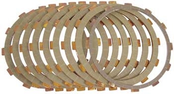 9 Clutch Friction Plates OE Rep 37932-98 Harley Big Twin 98-17