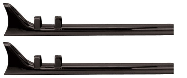 Mid USA 97213 Black Fishtail 33" Exhaust Extension Harley FLT Dresser 95-16