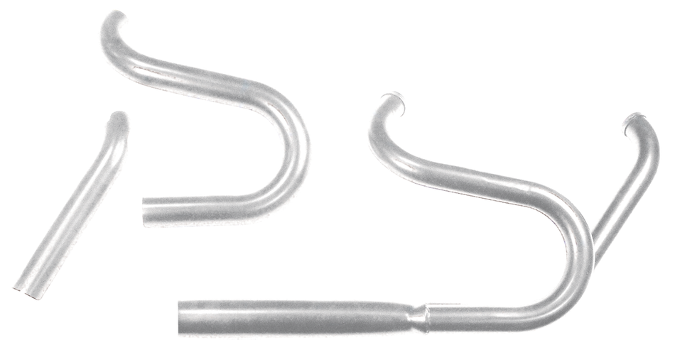 Powerhouse 2 Into 1 Chrome 3" Headers Harley Softail w/o Floorboard 84-17