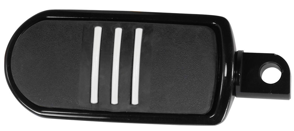 Black Streamliner Styled Foot Pegs Harley Big Twin Softail Touring 50211-04