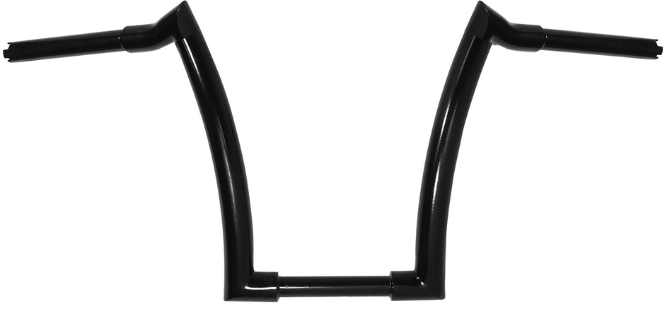 Mid USA 40148 Black 16" Jackknife Handlebars 1 1/2" Harley FLS FXD XL 82-Up