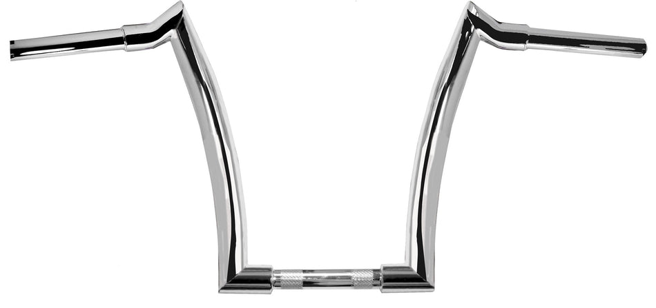 Mid USA 40143 Chrome 12" Jackknife Handlebars 1 1/2" Harley FLS FXD XL 82-Up