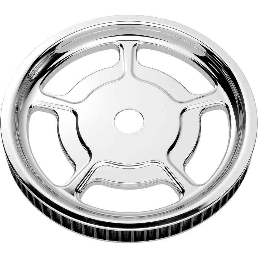 Performance Machine PM Chrome Universal 68t Rear Cush Drive Belt Pulley Harley | 0093-7268UNVL-CH