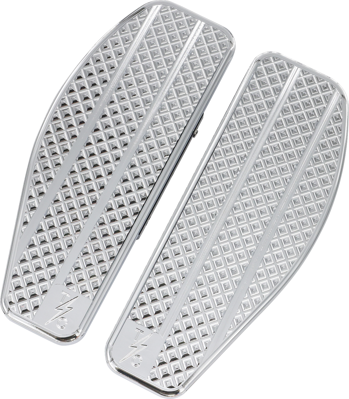 Thrashin Supply Co. Mini Floorboards for 2007-2025 Harley-Davidson Touring / Softail - Chrome