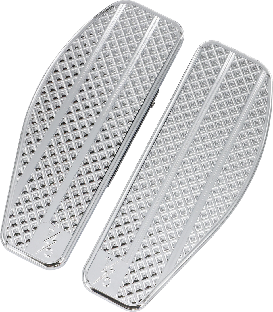 Thrashin Supply Co. Mini Floorboards for 2007-2025 Harley-Davidson Touring / Softail - Chrome