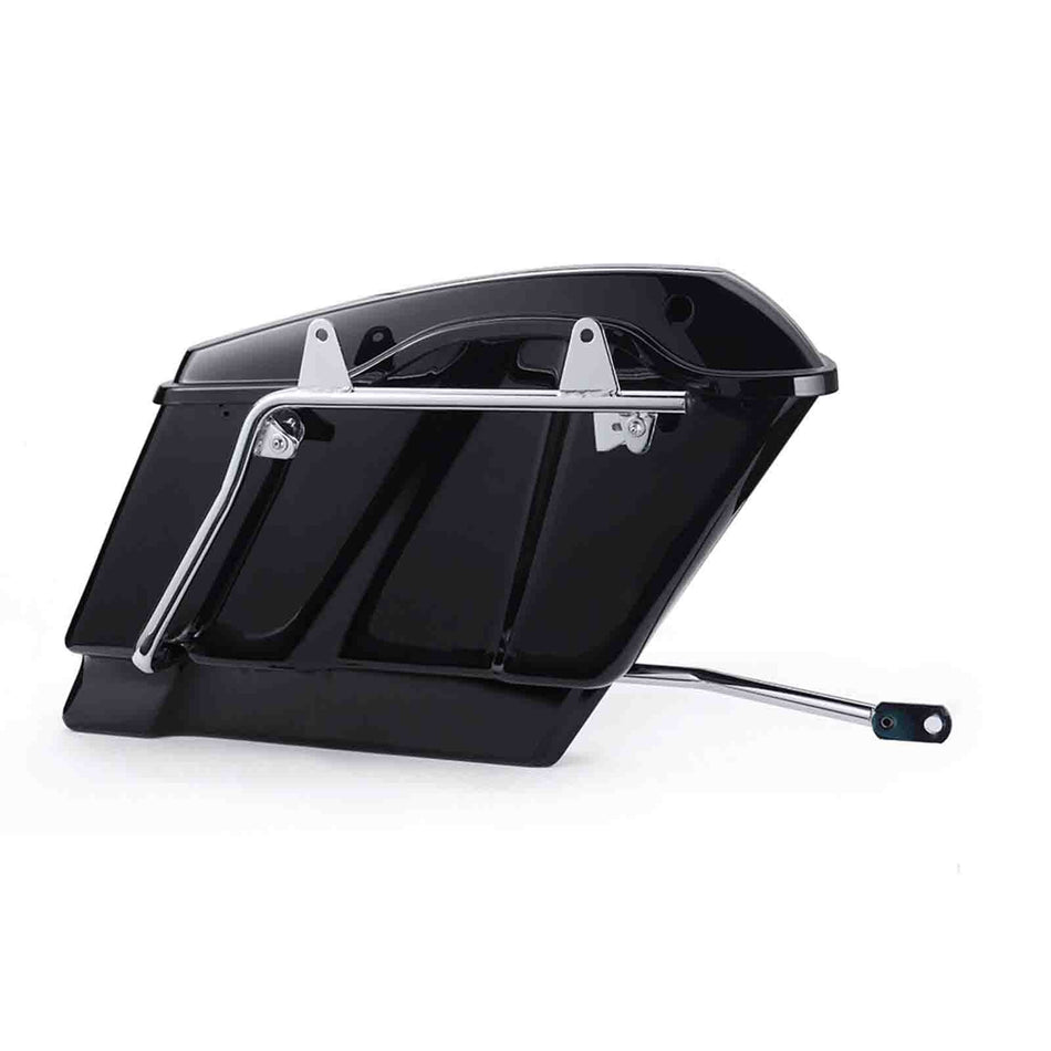 Hogworkz Chrome Softail Conversion Brackets for Harley Touring Saddlebags