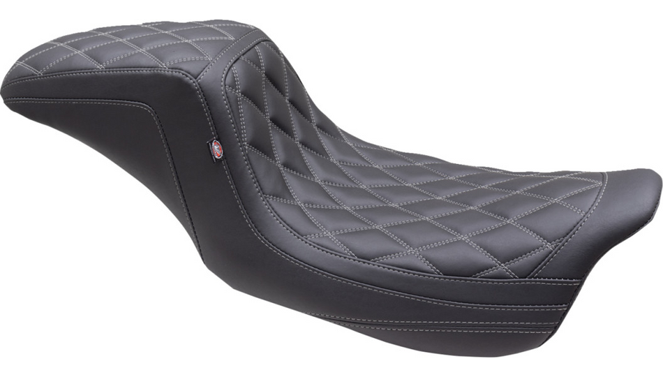 Mustang One-Piece 2-Up DD W/Gun Metal Stitch Squareback Seat 08-23 FL Models