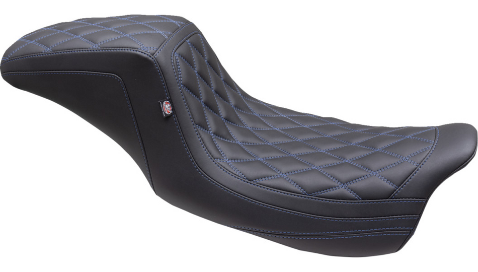 Mustang One-Piece 2-Up DD W/Sky Blue Stitch Squareback Seat 08-23 FL Models