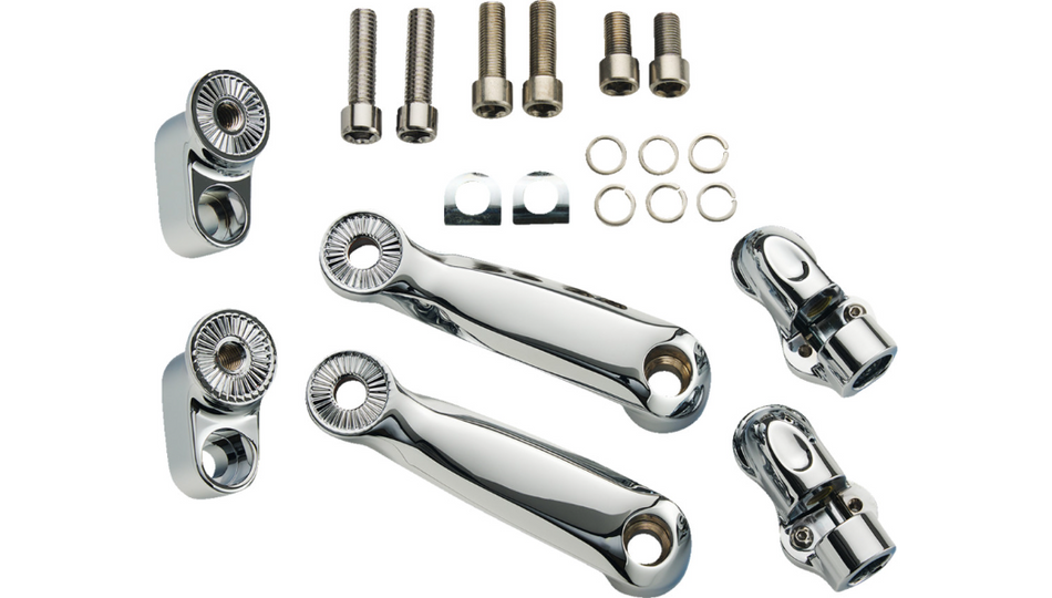 Ciro Rydeculture Charles Chapa Adjustable Passenger Peg Mount Kit 4 Indian 17-24